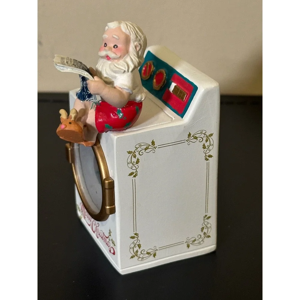 House of Lloyd Christmas Around the World Sudsy Santa Ornament Vintage 1995